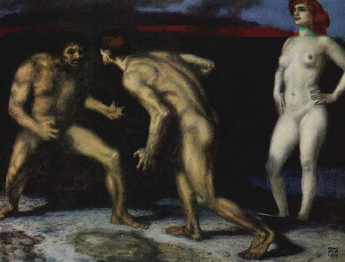 Franz von Stuck Der Kampf ums Weib